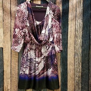 Boston Proper Drape Front Dress